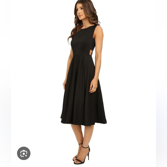 NWT Ted Baker Lysanda cut out jacquard midi dress, size EU 4/ US 10 - Picture 4 of 15